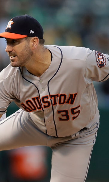 Verlander takes share of majors’ wins lead, shuts down A’s